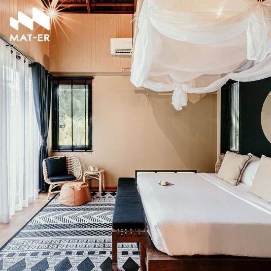 โรงงานผลิตเสื่อตกแต่งโรงแรม